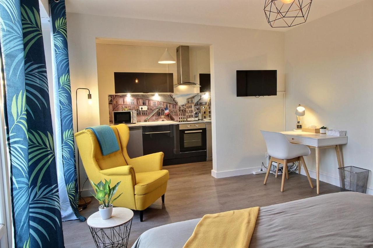 La Suite Panoramic - Parking - Gare - Centre-Ville Mulhouse Bagian luar foto