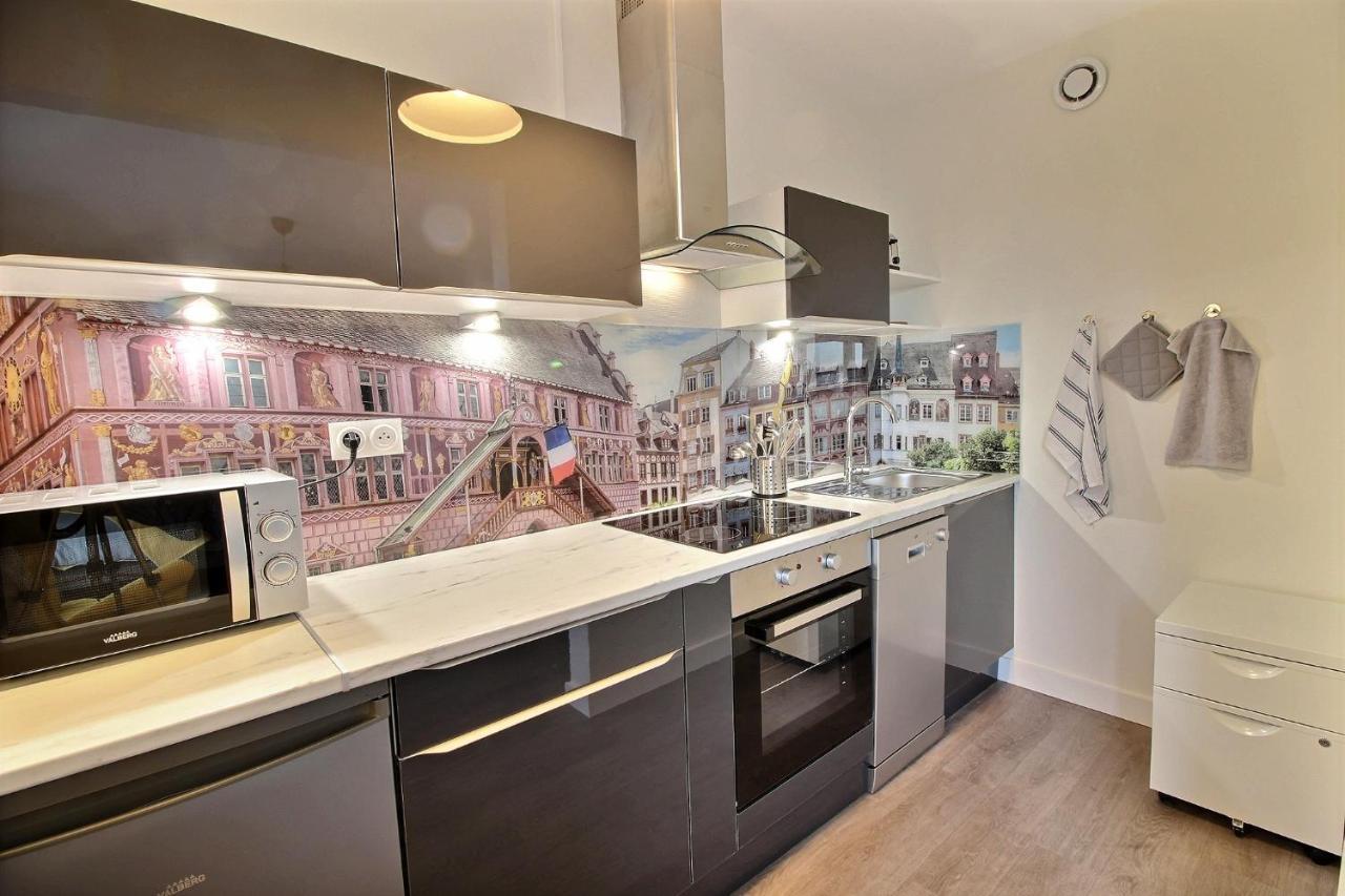 La Suite Panoramic - Parking - Gare - Centre-Ville Mulhouse Bagian luar foto