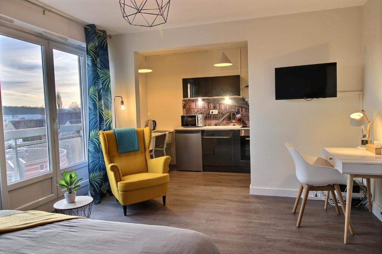 La Suite Panoramic - Parking - Gare - Centre-Ville Mulhouse Bagian luar foto